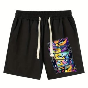 Brand new Black anime one piece men shorts Size XXL (38)